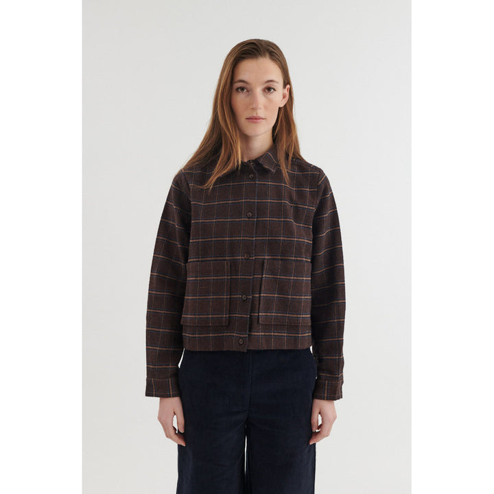Basic Apparel - Misa Bluse - Chicory Coffee