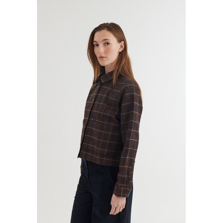 Basic Apparel - Misa Bluse - Chicory Coffee