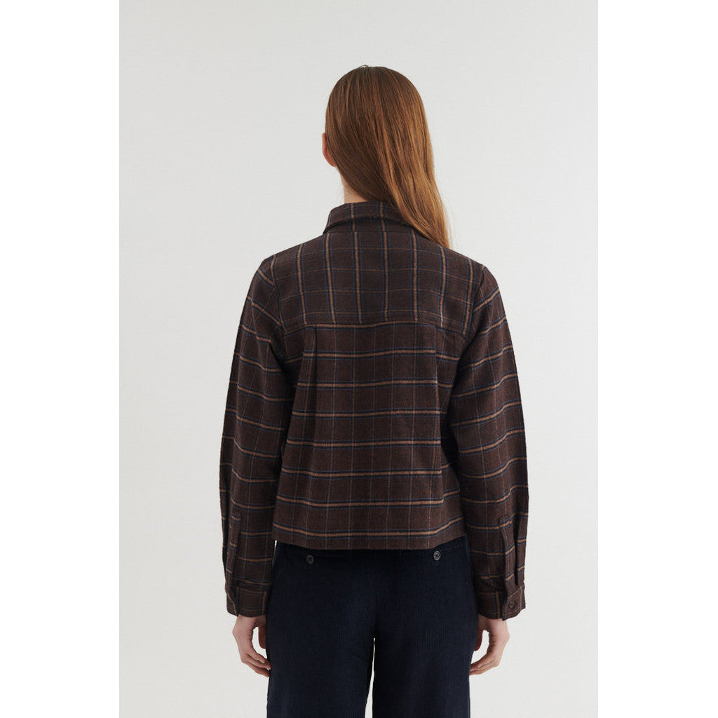 Basic Apparel - Misa Bluse - Chicory Coffee