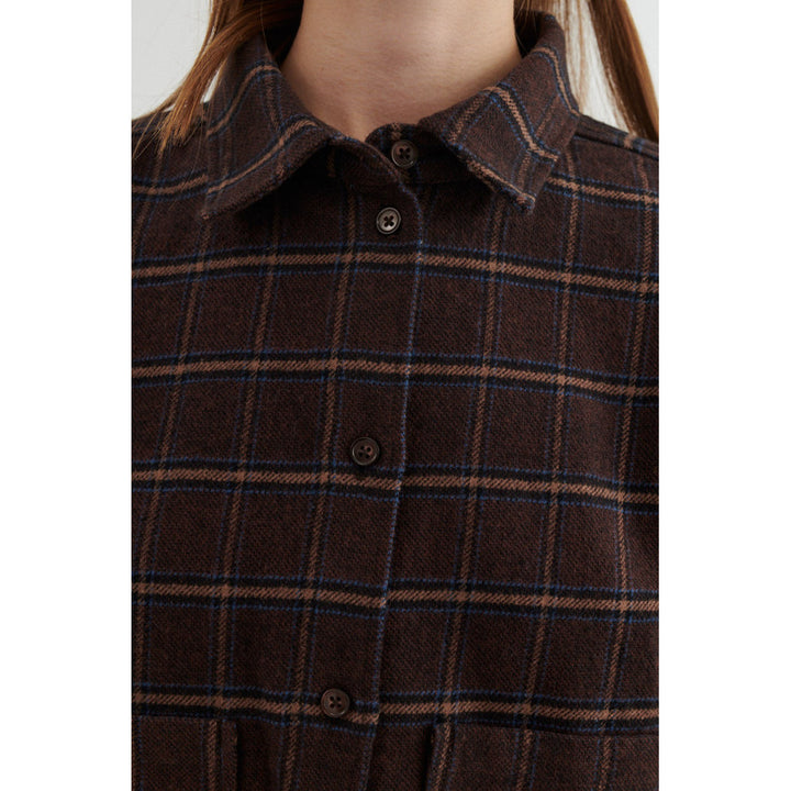 Basic Apparel - Misa Bluse - Chicory Coffee
