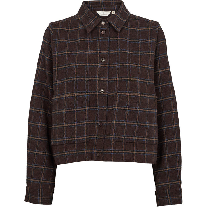 Basic Apparel - Misa Bluse - Chicory Coffee
