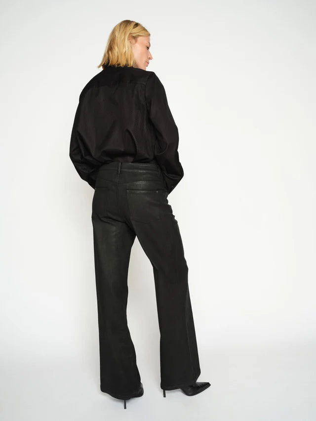 Mos Mosh - Dara Coated Trousers - Black