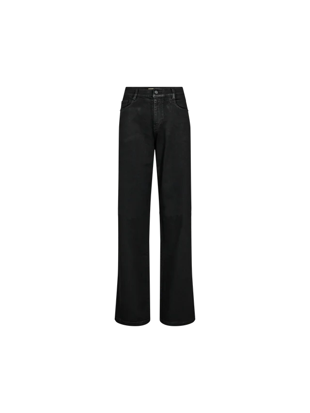 Mos Mosh - Dara Coated Trousers - Black