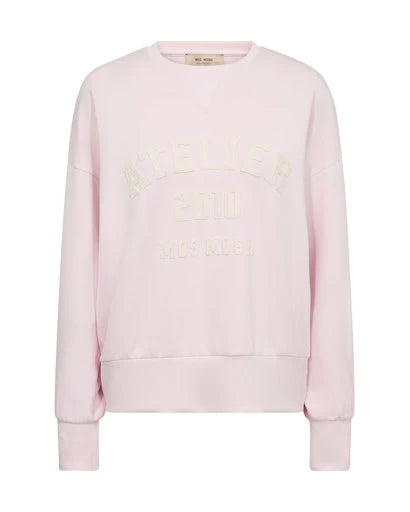 Mos Mosh - Nima O LS Sweatshirt - Ballet Slipper