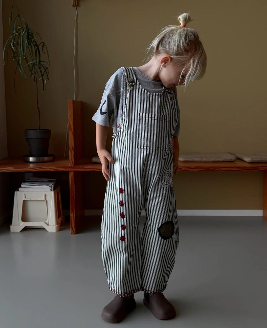 Sissel Edelbo - Moxie mini Overalls - Milk Lad