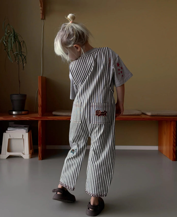 Sissel Edelbo - Moxie mini Overalls - Milk Lad