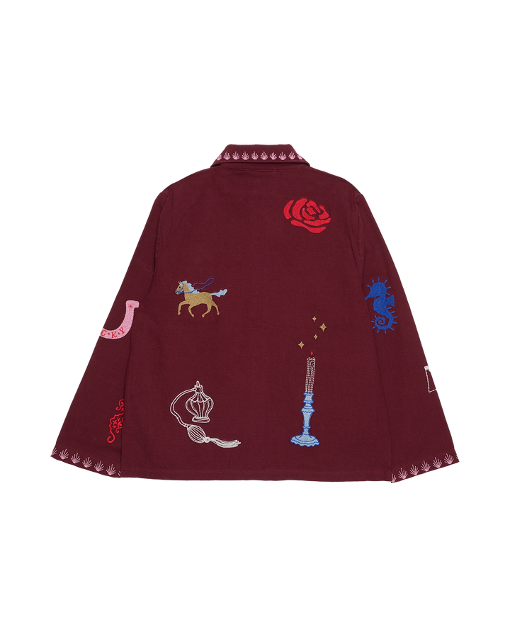 Sissel Edelbo - My Mini Jakke - Burgundy