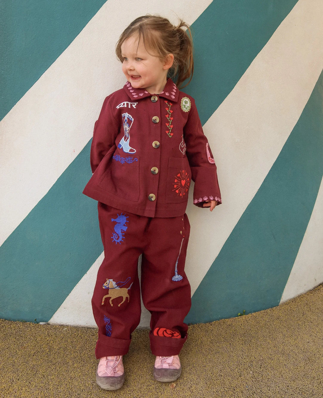 Sissel Edelbo - My Mini Jakke - Burgundy