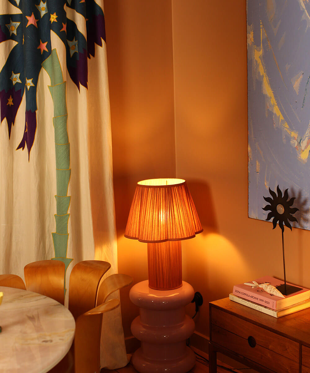 Doing Goods - Myra Lamp Large Silk - Bronze