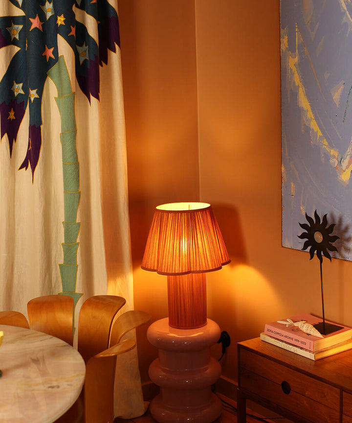 Doing Goods - Myra Lamp Large Silk - Bronze