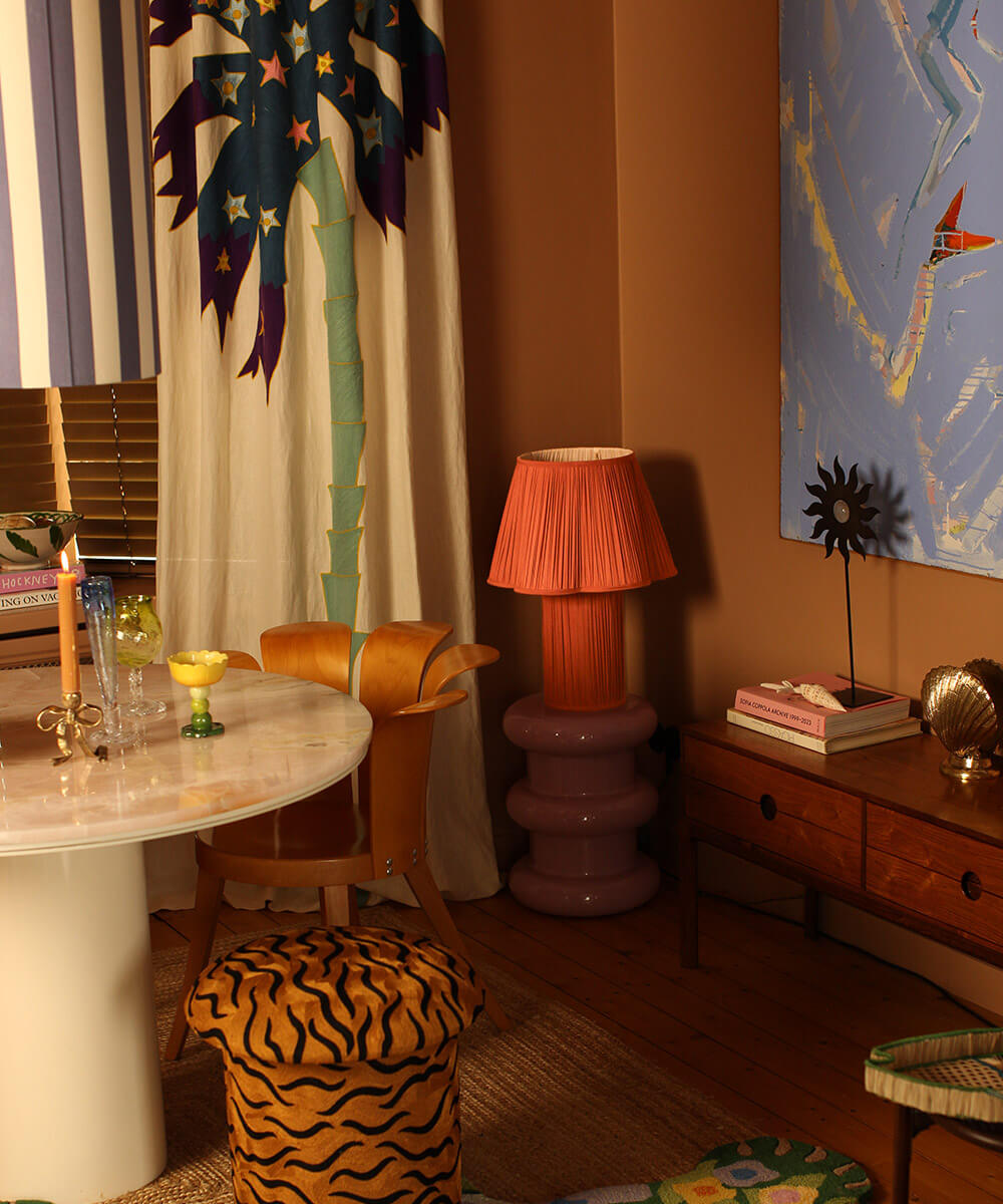 Doing Goods - Myra Lamp Large Silk - Bronze