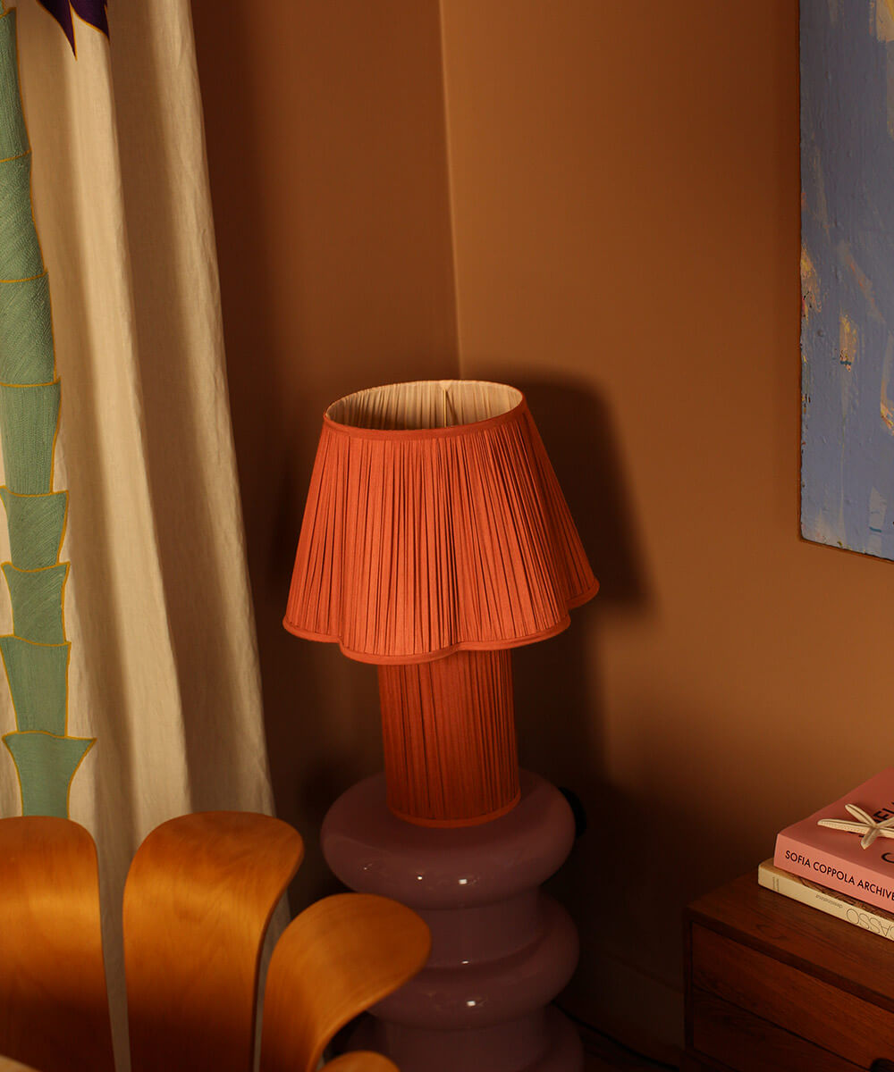 Doing Goods - Myra Lamp Large Silk - Bronze