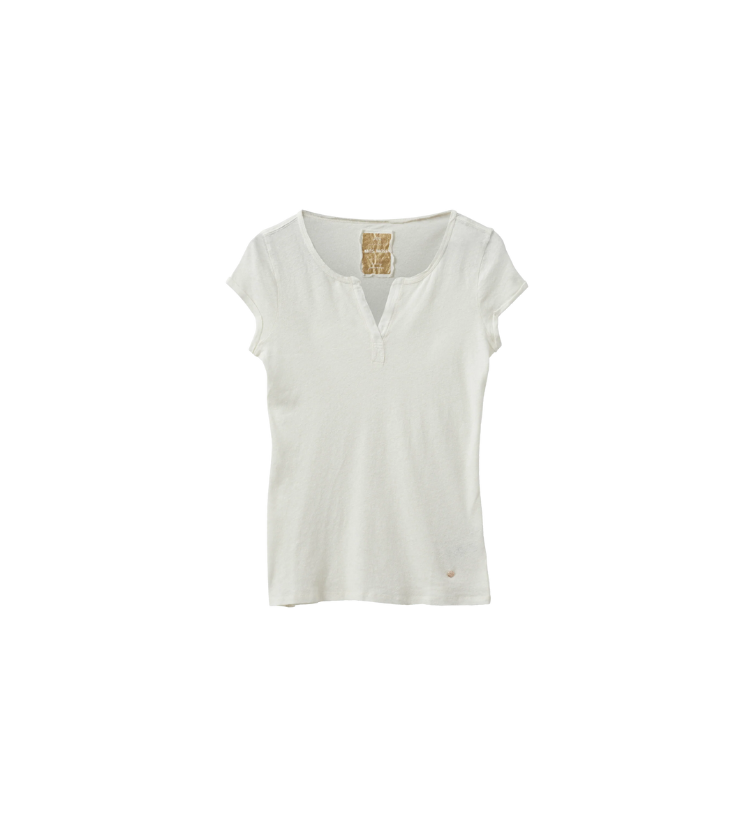 Mos Mosh - Troy T-shirt SS - Ecru