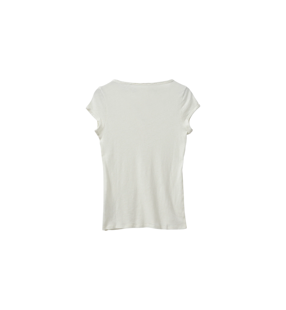Mos Mosh - Troy T-shirt SS - Ecru