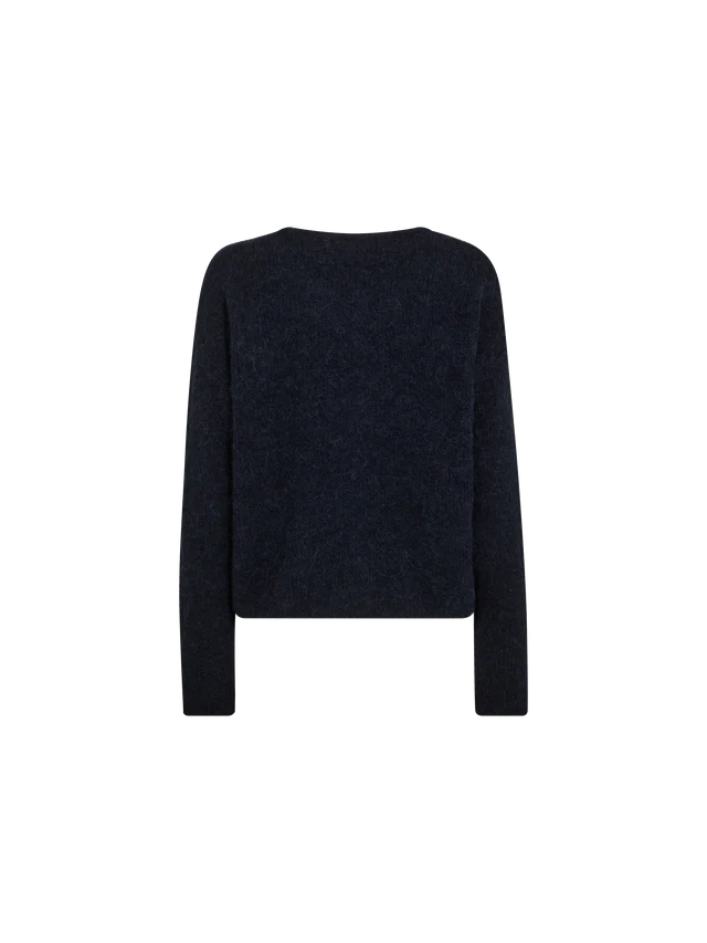 Mos Mosh - Almine Strik Cardigan - Salute Navy
