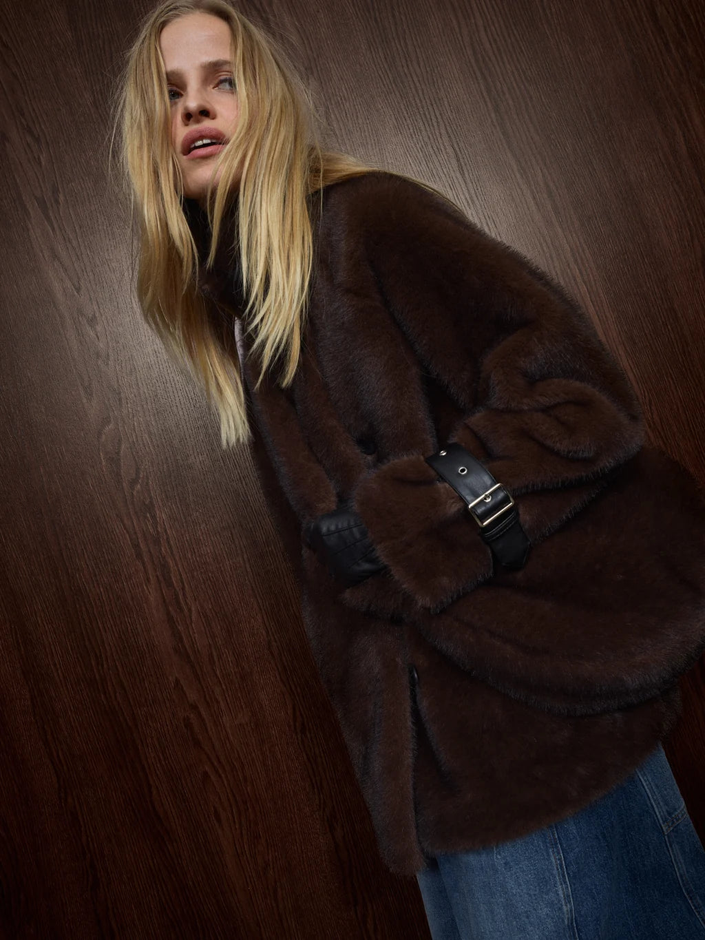 Mos Mosh - Nanette Faux Fur Jakke - Delicioso