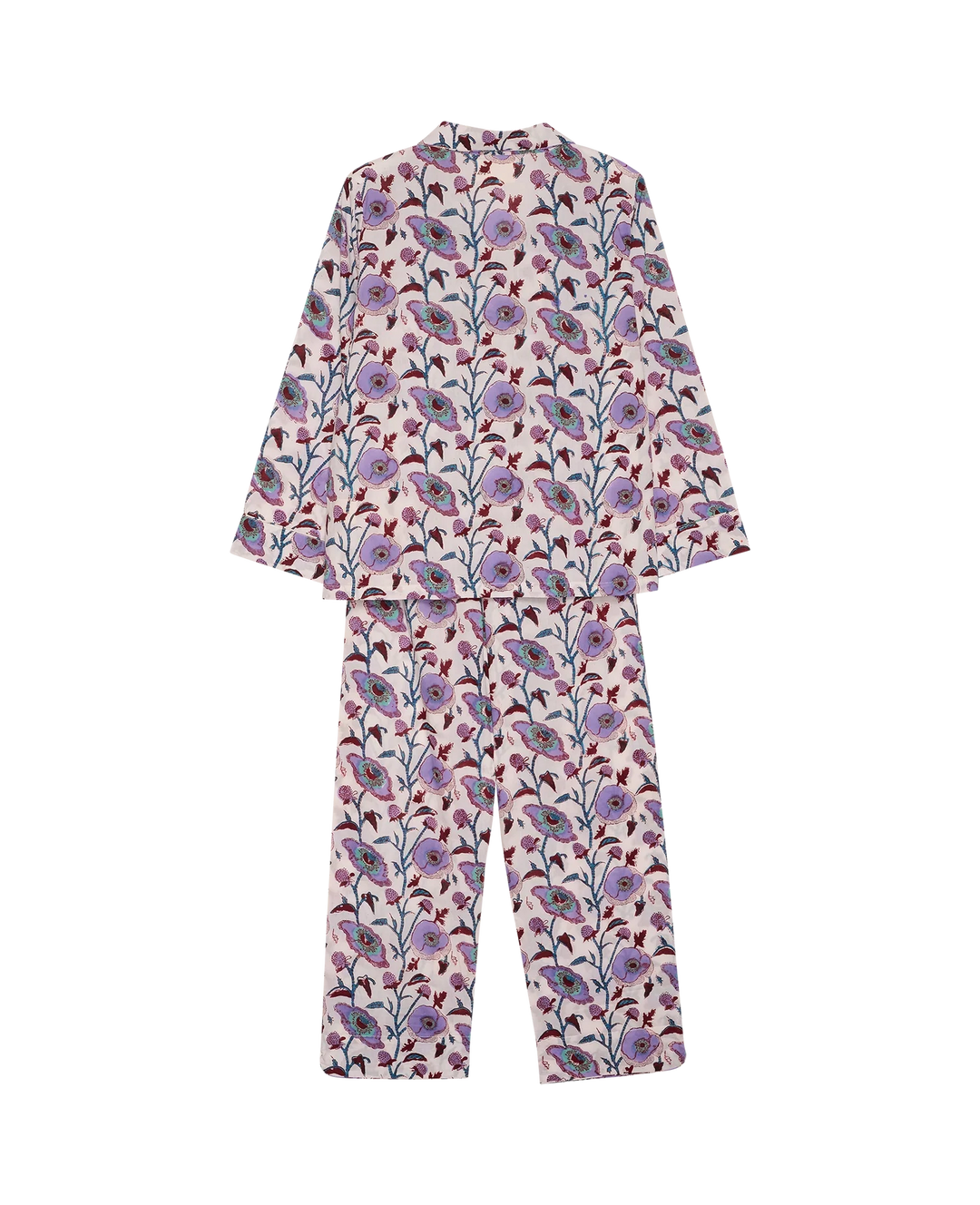 Sissel Edelbo - Nuit pyjamas sæt - Purple flower