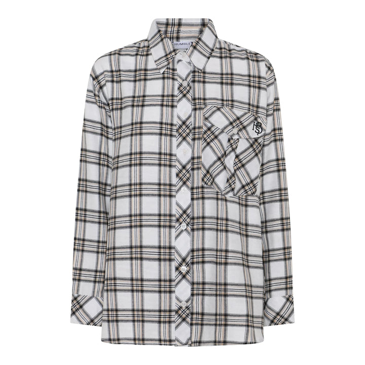 Humble By Sofie - Olivie Skjorte - Off White Combi