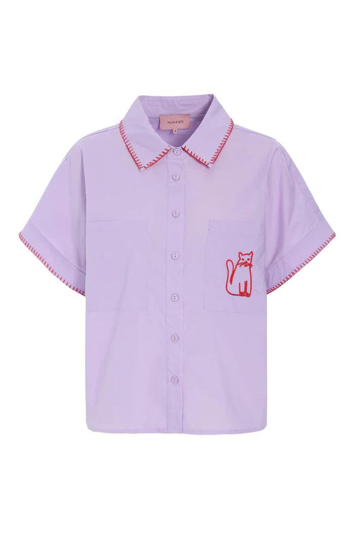 Hunkøn - Oda skjorte - Lavender