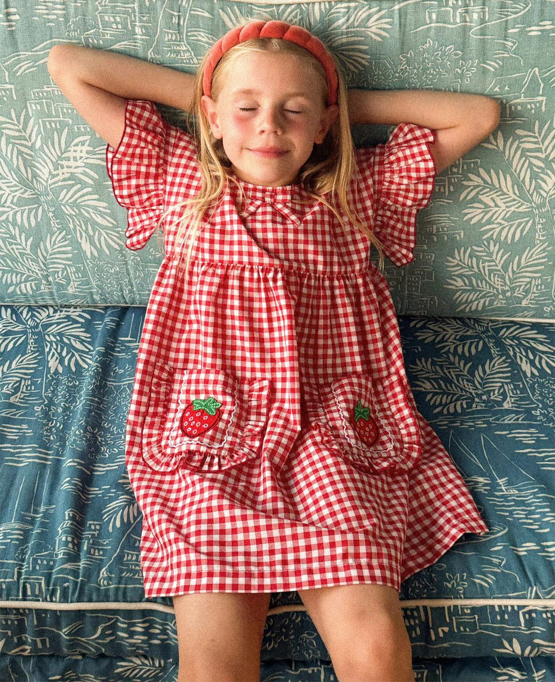 Sissel Edelbo - Ohio Mini kjole - Red Checks