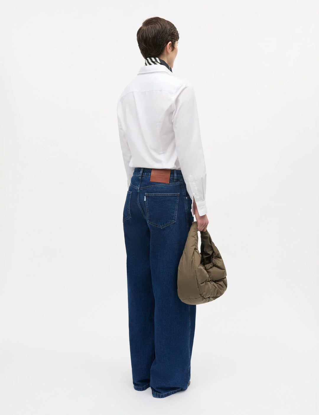 Mads Nørgaard - Mini Oxford Shady Shirt - Snow White