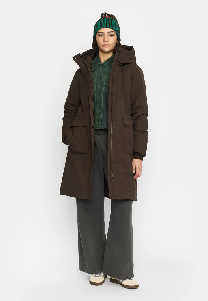 Selfhood - Parka Coat - Brown