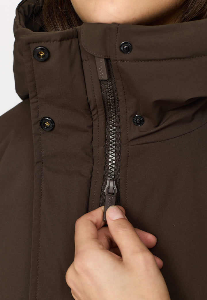 Selfhood - Parka Coat - Brown