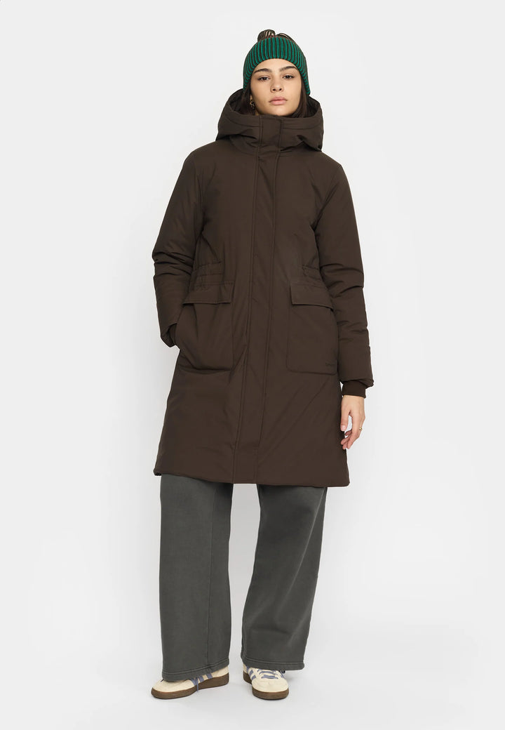 Selfhood - Parka Coat - Brown