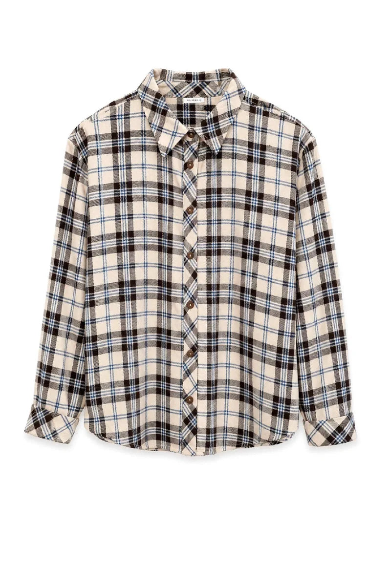 Humble - Penelope Skjorte - Off White Combi