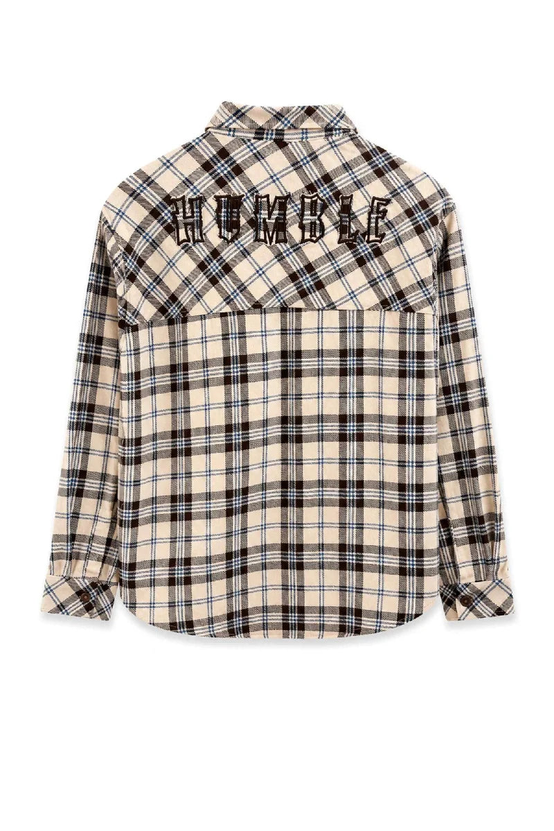 Humble - Penelope Skjorte - Off White Combi