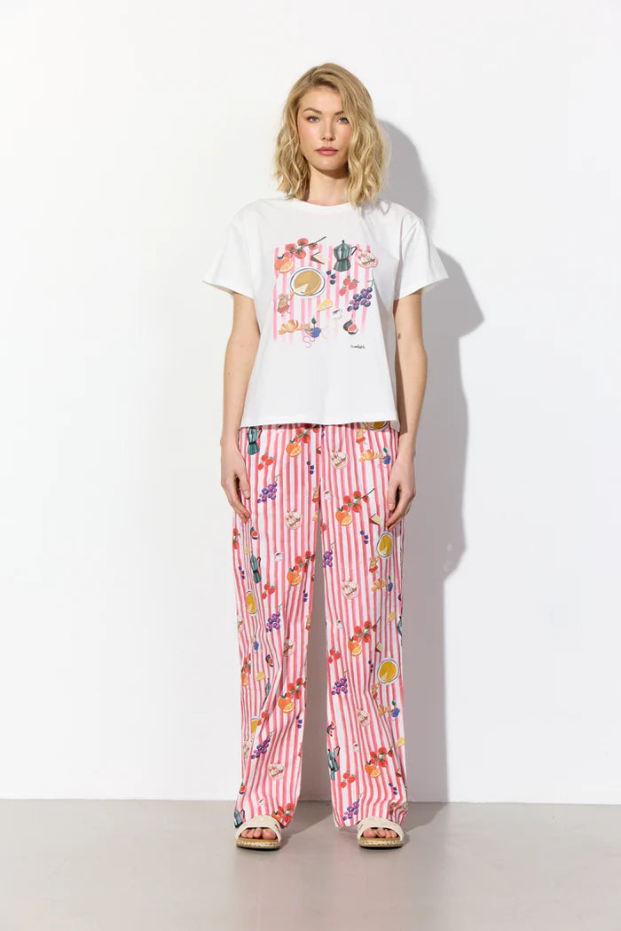 Hunkøn - Picnic T-shirt - White