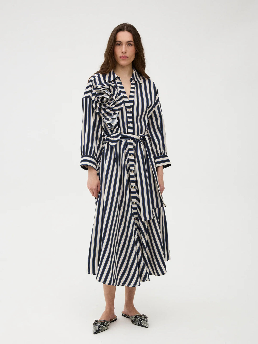 Gossia - PiperGO kjole - Navy Creme