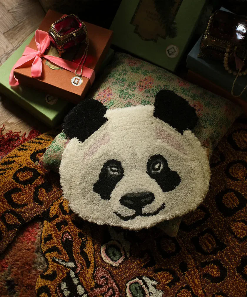 Doing Goods - Plumpy Panda Head - Rug