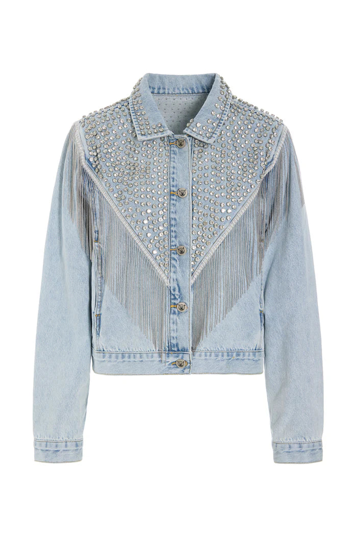 Female - Priya Gem Jacket - Light Denim