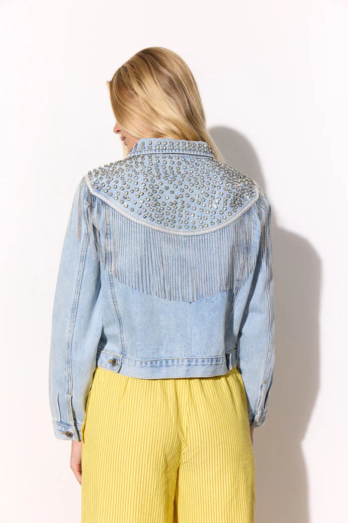 Female - Priya Gem Jacket - Light Denim