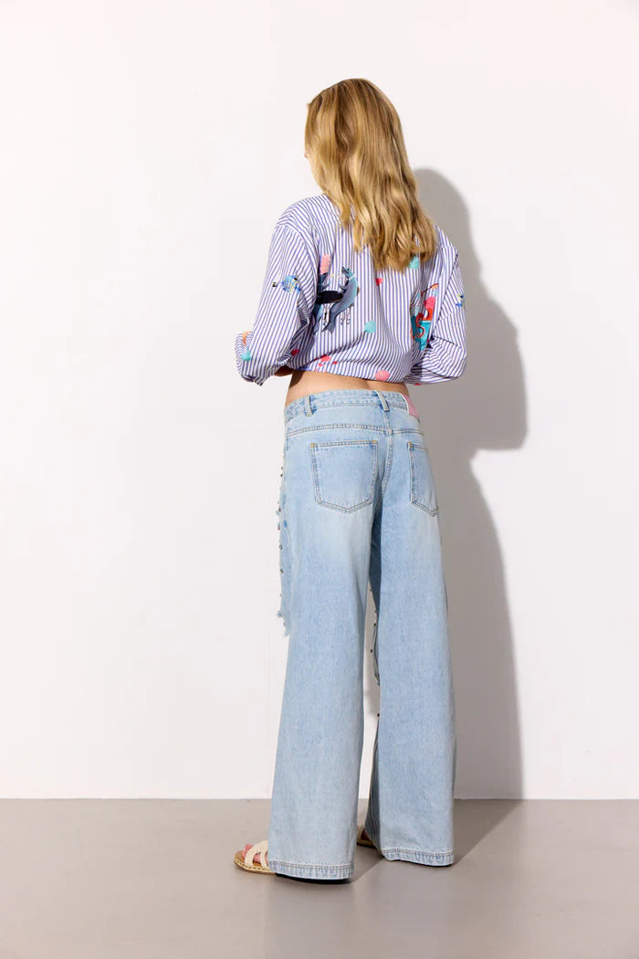 Hunkøn - Priya Gem Jeans - Light Denim