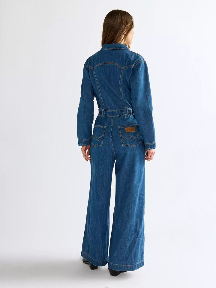 Wrangler - Relaxed Canyon Heldragt - Denim Lagoon