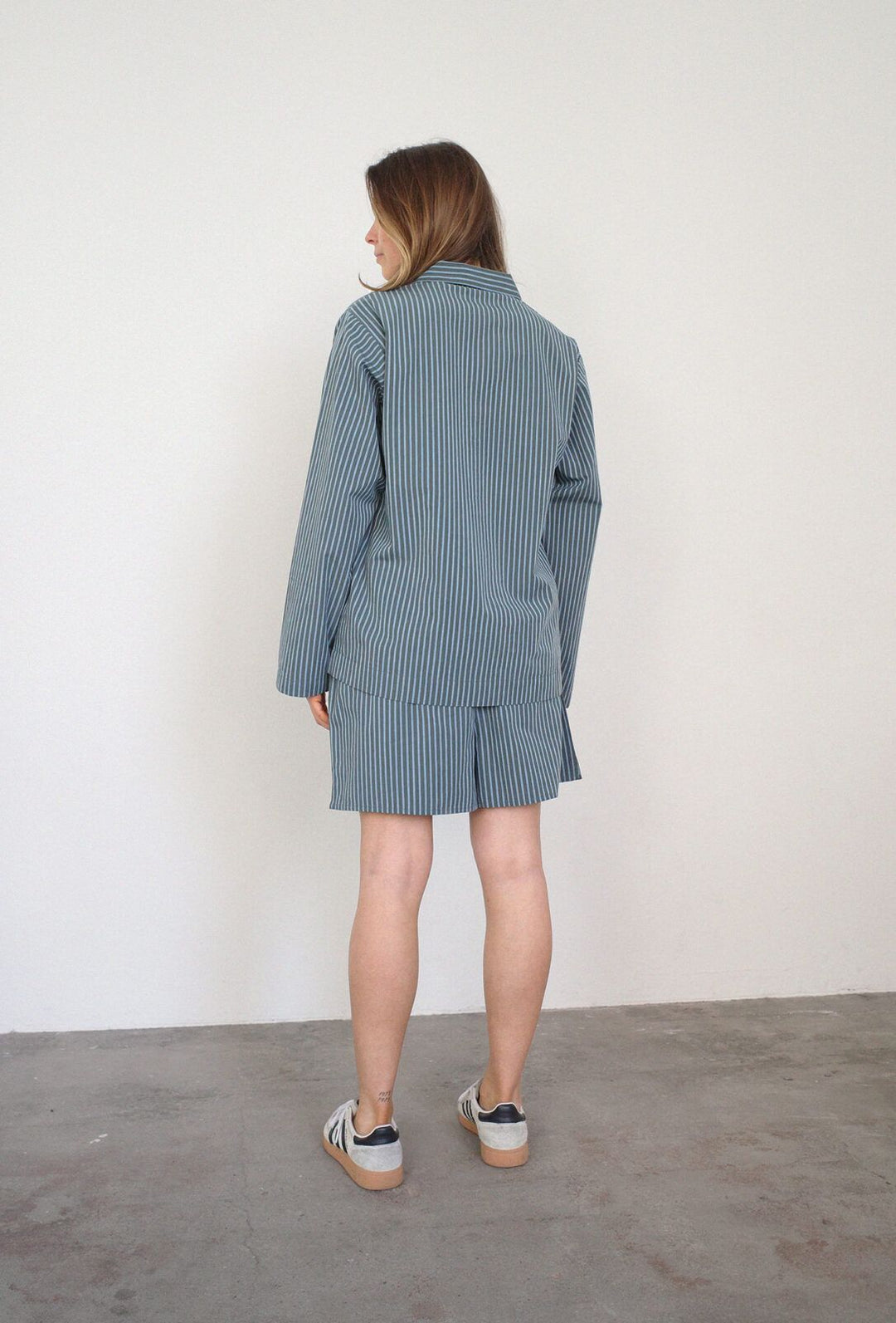 Boii - Rianne Stripe Shorts - Salvie Stripe