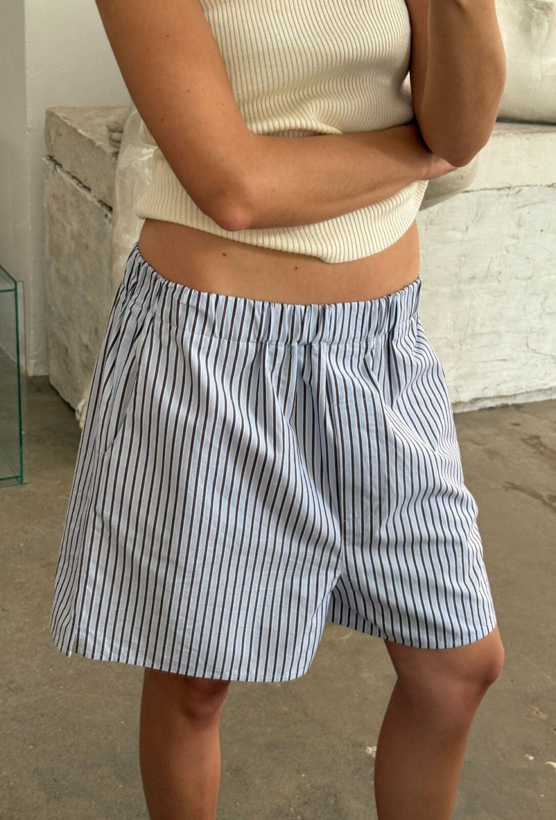 Boii - Rianne Stripe Shorts - Art Stripe