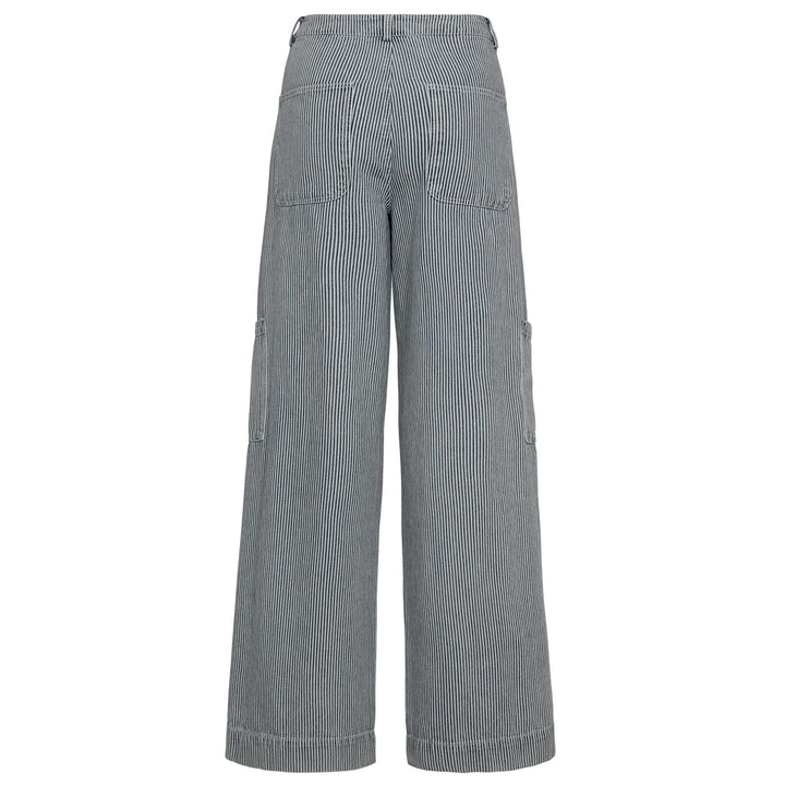 Gossia - Rosann trousers - Off-white Blue striped