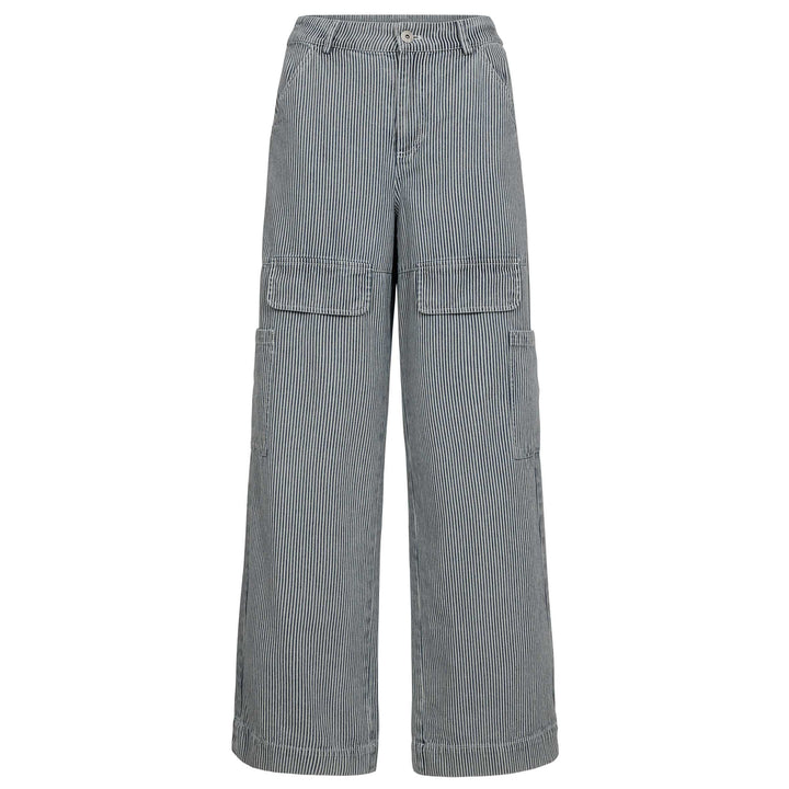 Gossia - Rosann trousers - Off-white Blue striped