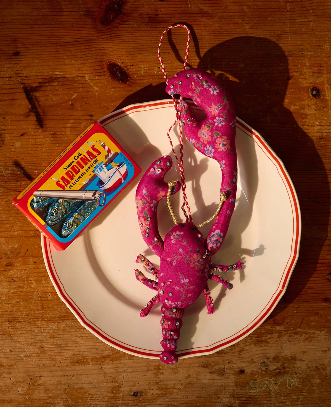 Sissel Edelbo - Lobster Silk Ornament - no. 3 - Onesize