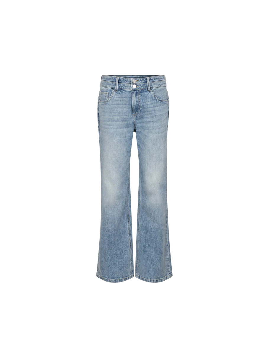 Mos Mosh - Marlena Puddle Jeans - Light Blue