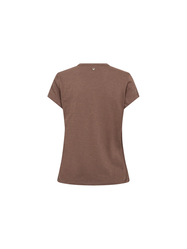 Mos Mosh - Safina SS Tee - Coffee Quartz