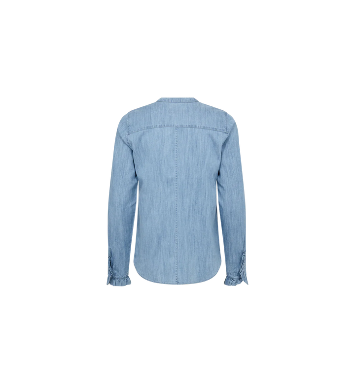 Mos Mosh - Mattie Denim Shirt - Mid Blue