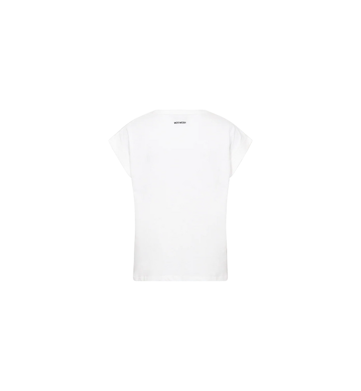 Mos Mosh - Silao V-SS Tee - White