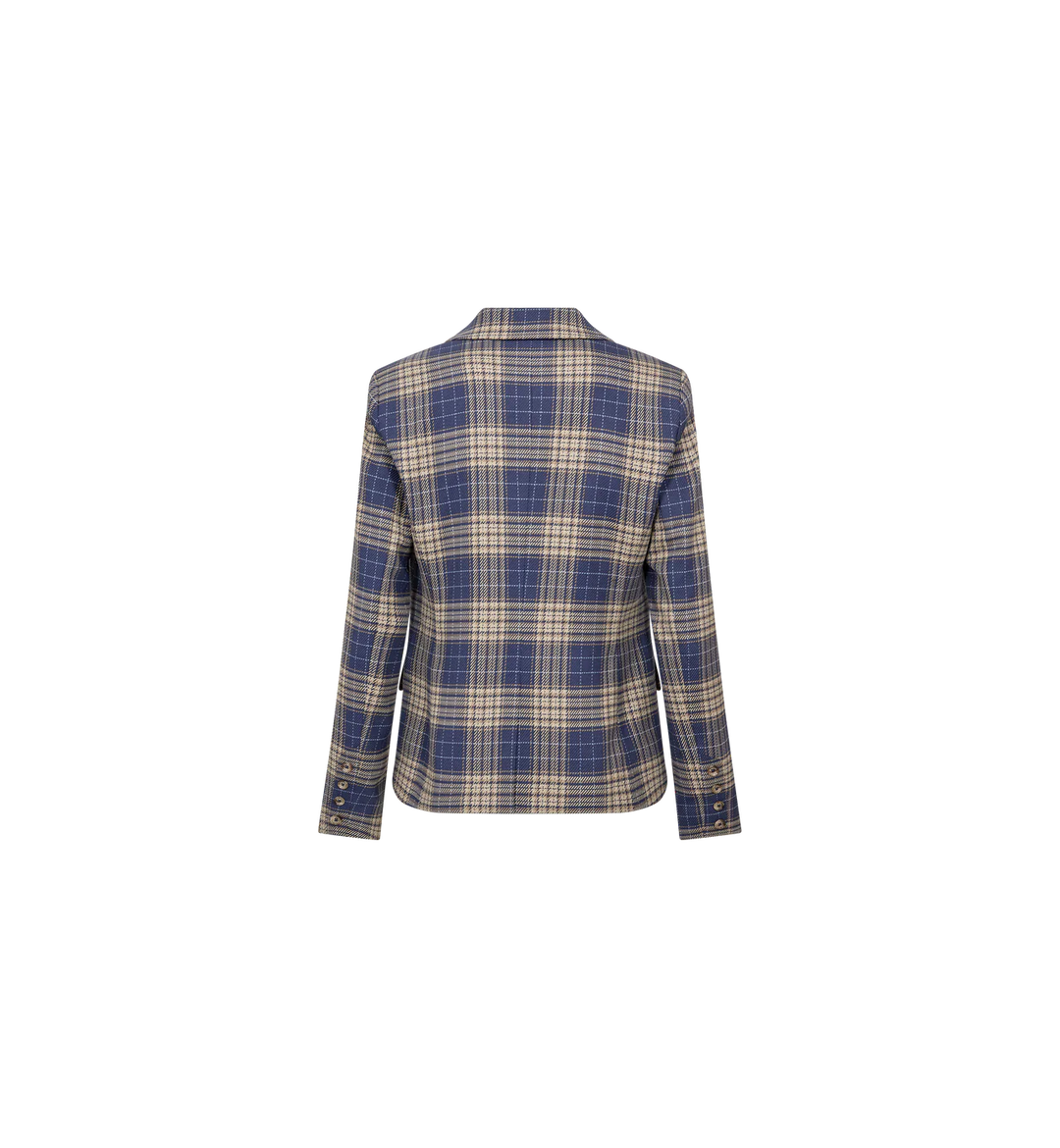 Mos Mosh - Blake Chec Blazer - Crown Blue