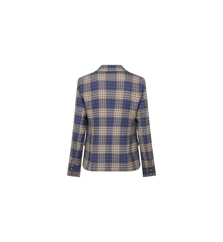 Mos Mosh - Blake Chec Blazer - Crown Blue