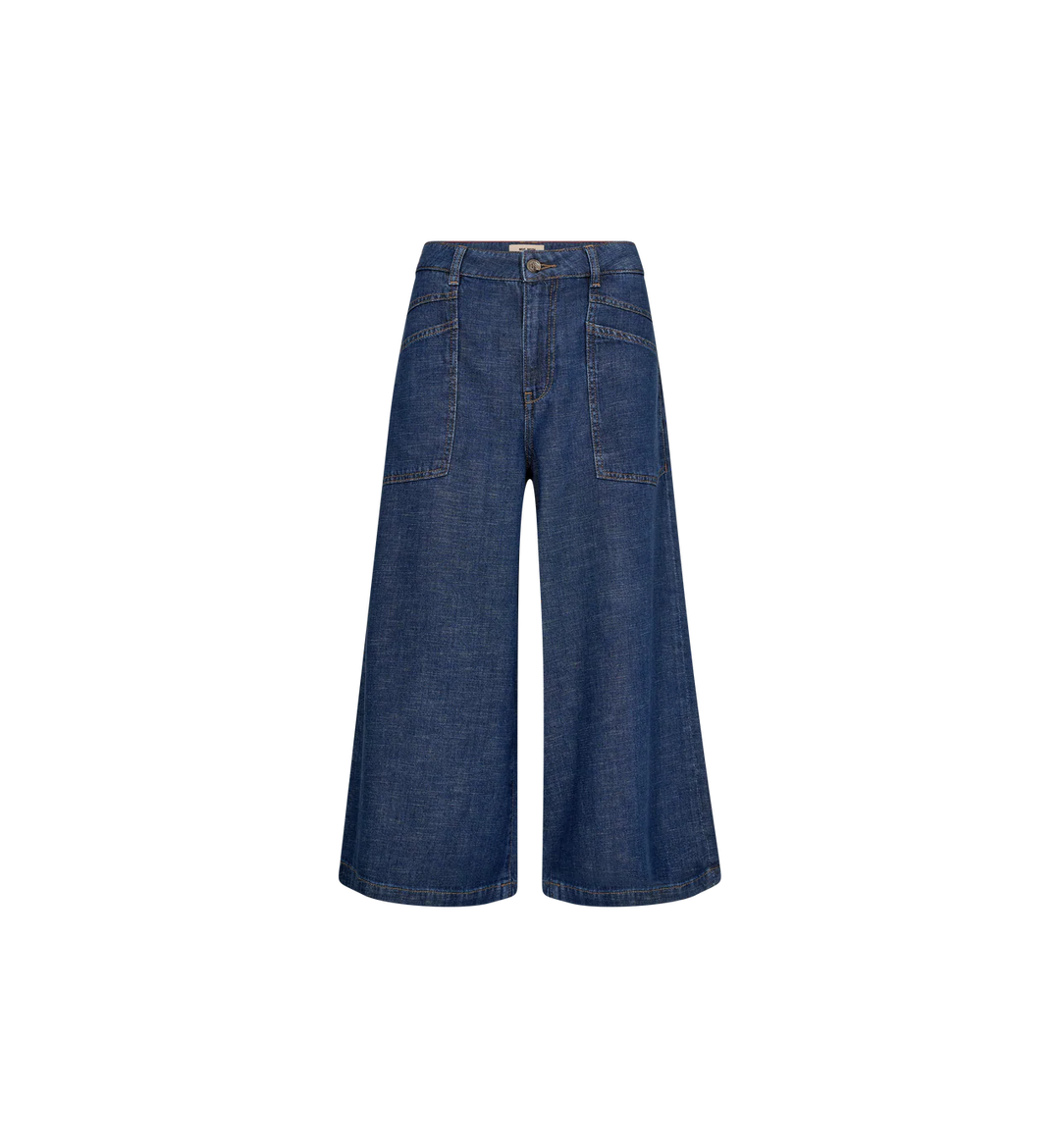 Mos Mosh - Culotte Arge Jeans - Dark Blue - Cropped