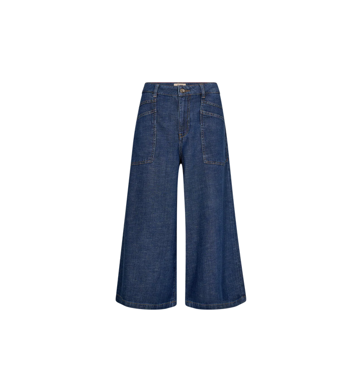 Mos Mosh - Culotte Arge Jeans - Dark Blue - Cropped